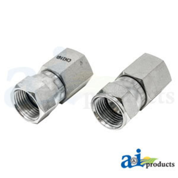 A & I Products Female JIC Swivel X Female NPT Straight Adapter 3.75" x4" x2" A-43D22